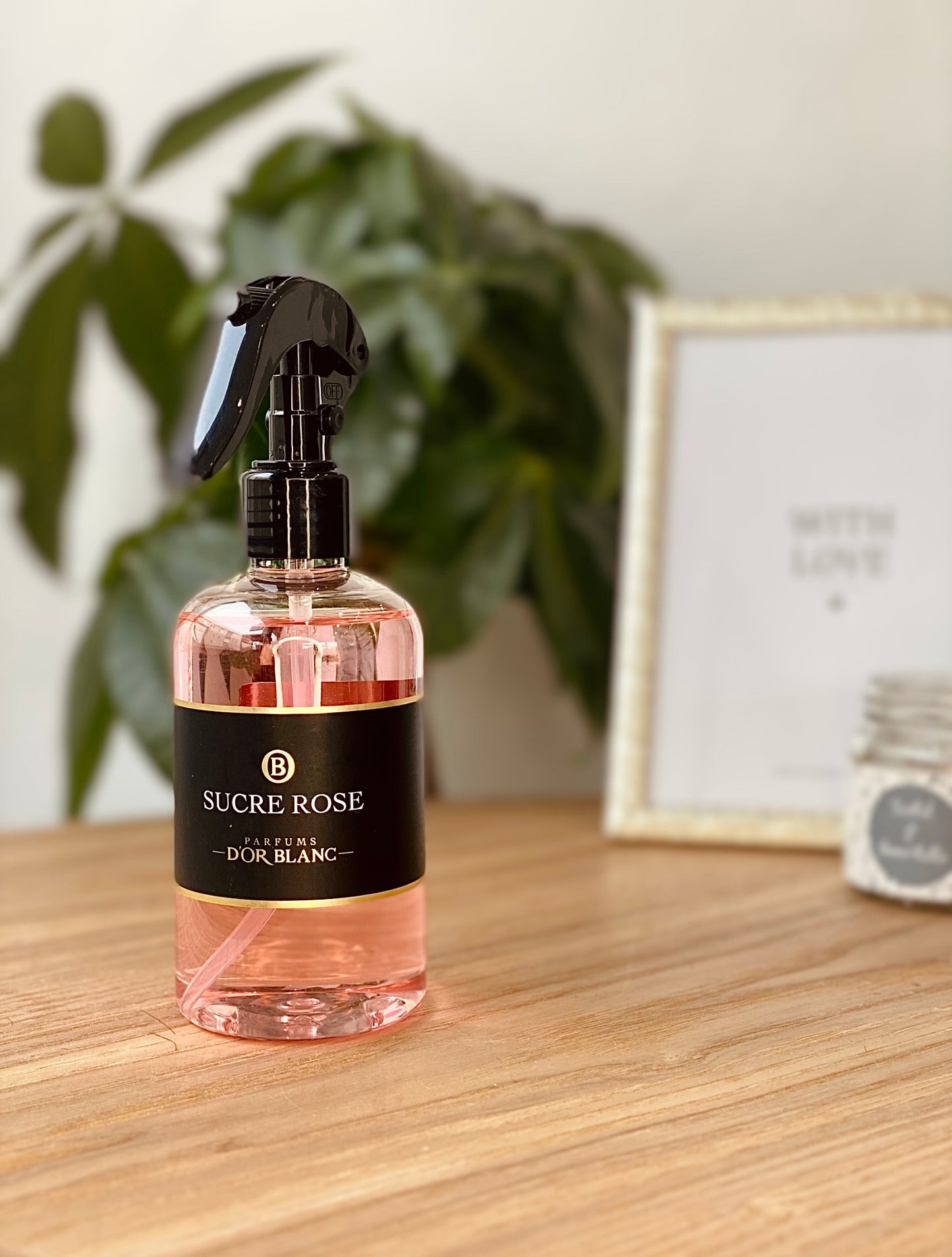 Spray d’intérieur d’Or blanc - sucre rose