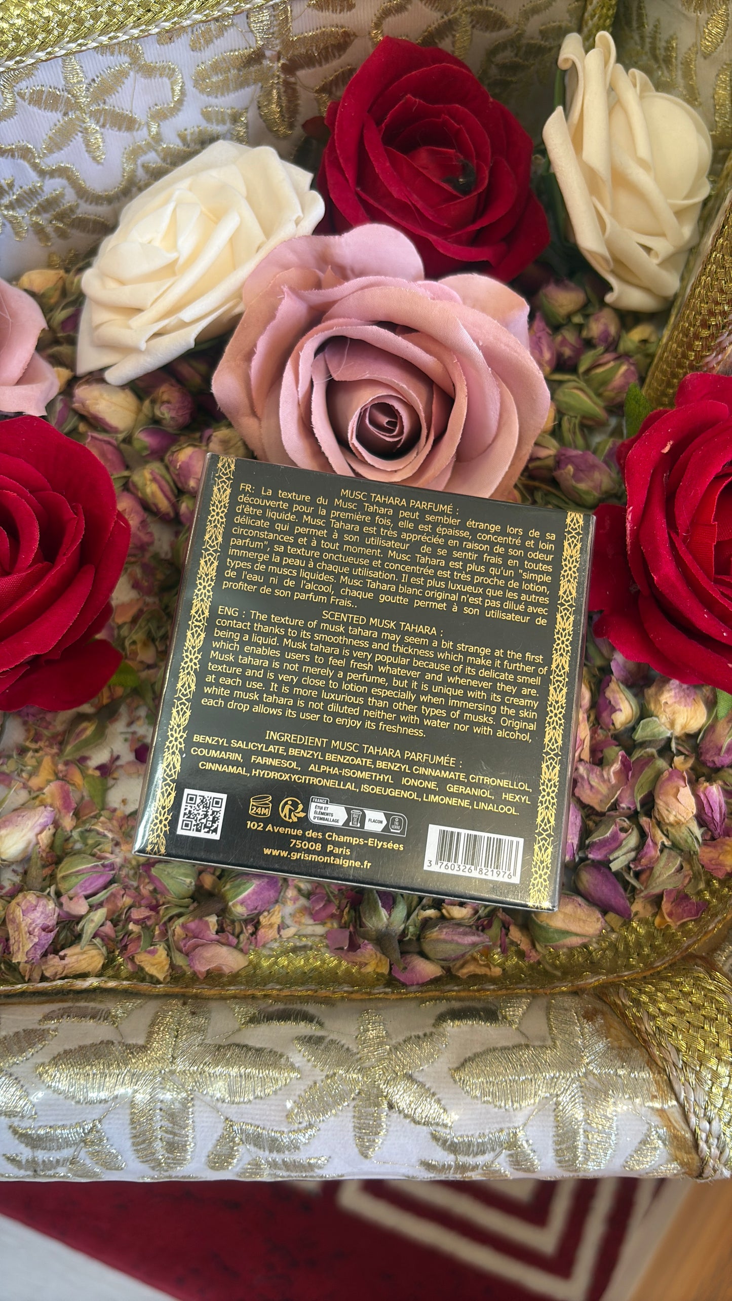 Musc Intime Tahara Rose Bonbon - Gris Montaigne 12ml